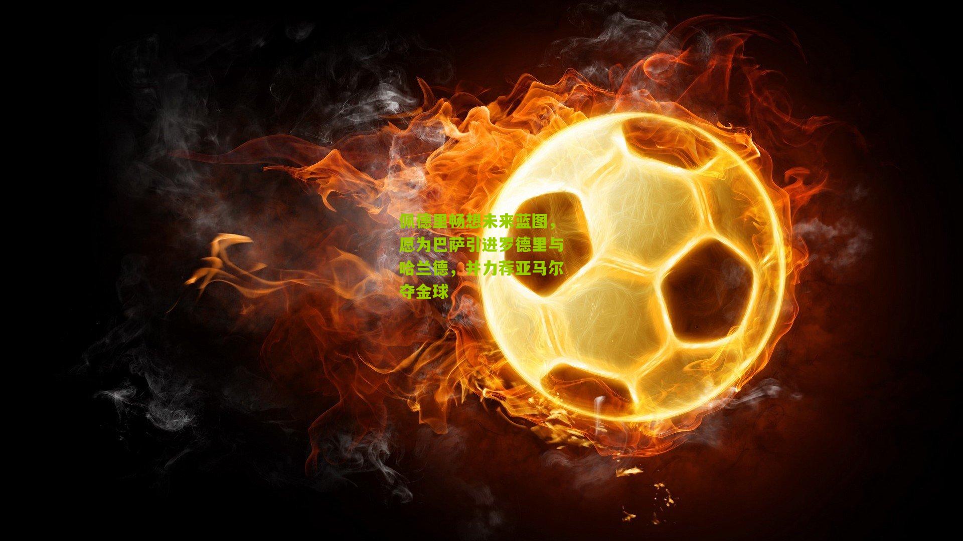 佩德里畅想未来蓝图，愿为巴萨引进罗德里与哈兰德，并力荐亚马尔夺金球